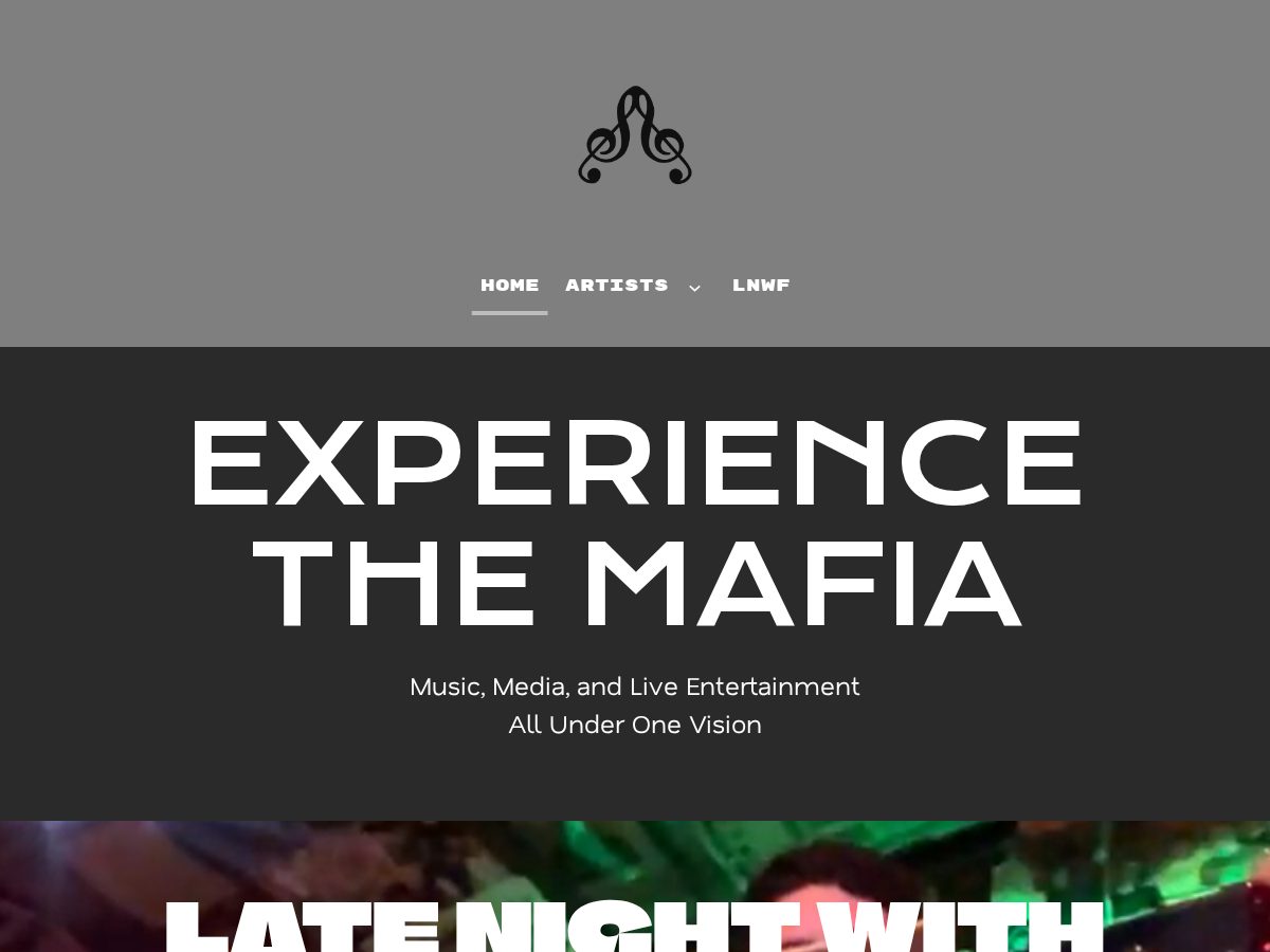 Landing-page snapshot of stoneagemafia.com