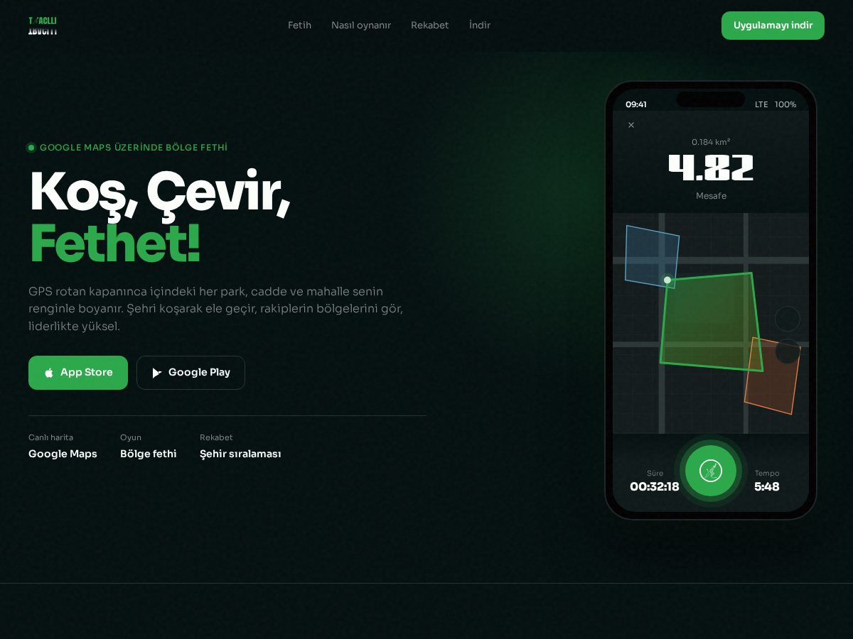Landing-page snapshot of traclli.site