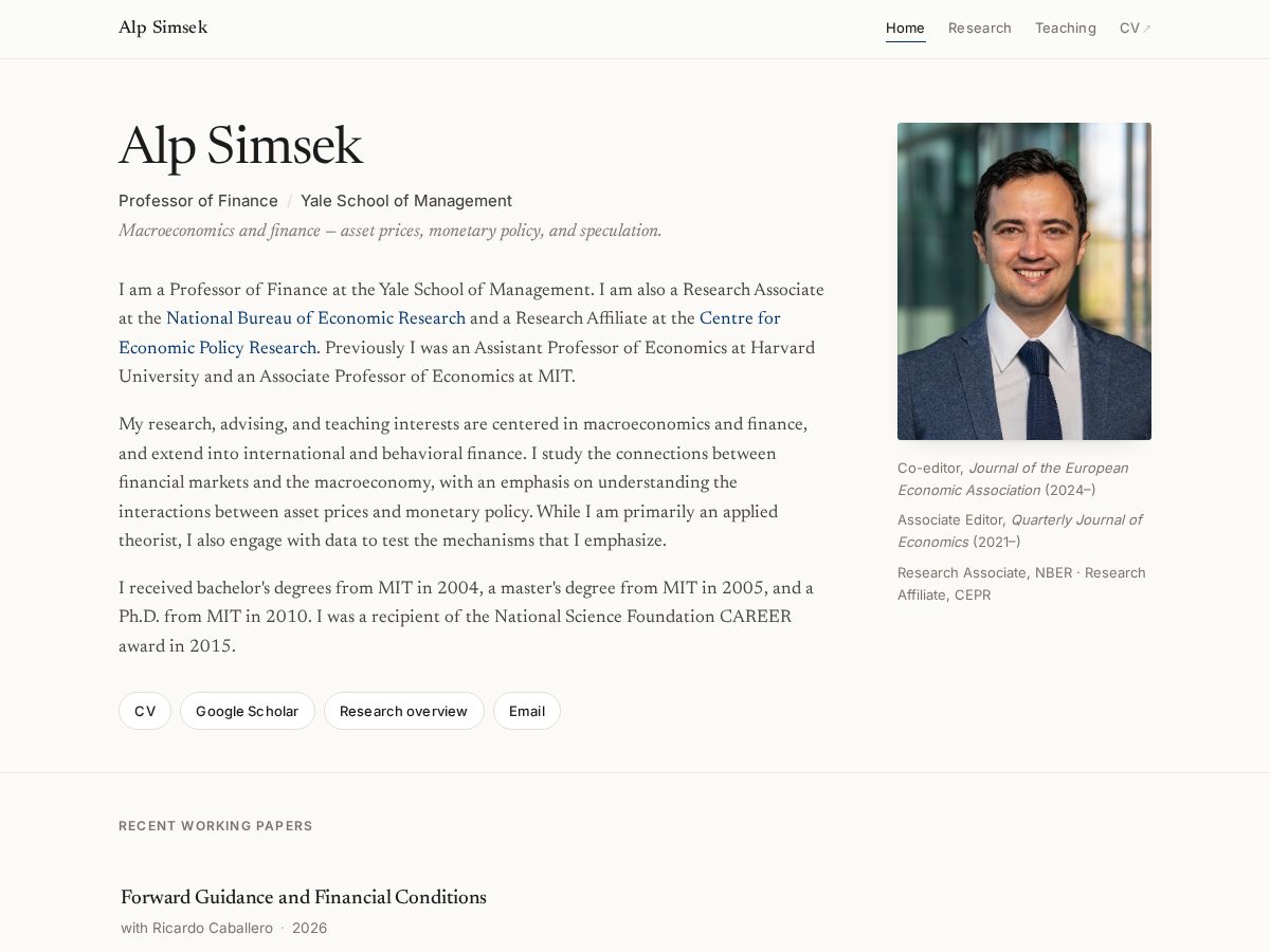 Landing-page snapshot of alpsimsek.org