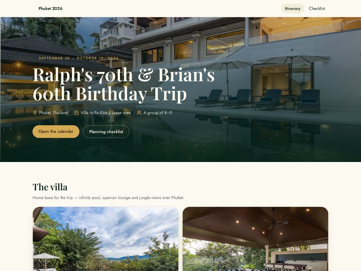 Landing-page snapshot of birthdaytrip.app