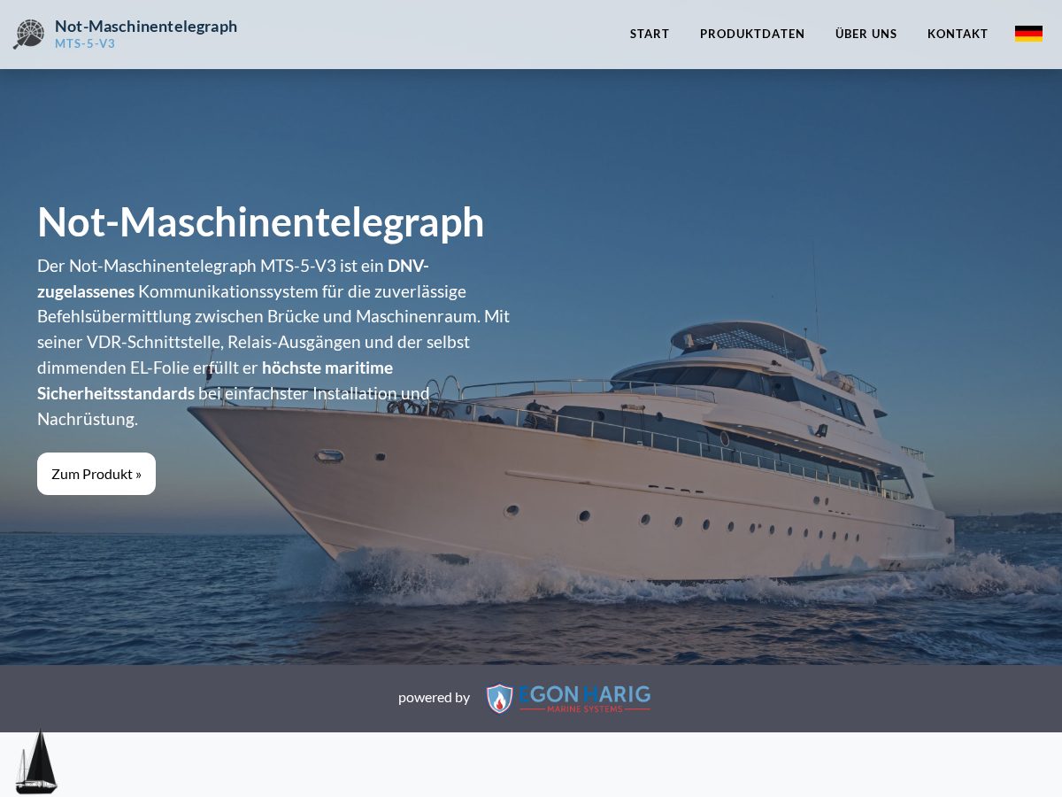 Landing-page snapshot of emergency-engine-telegraph.com