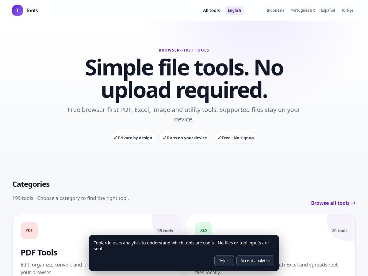 Landing-page snapshot of octolity.com