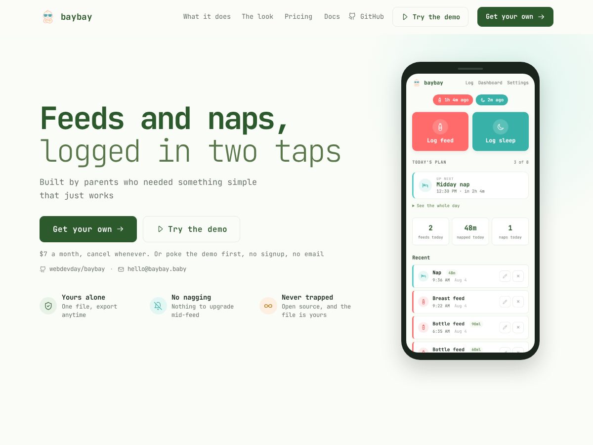 Landing-page snapshot of oddeven.lol