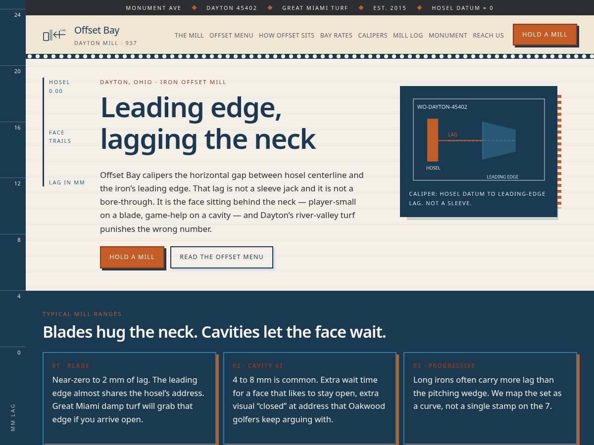 Landing-page snapshot of offsetbay.shop