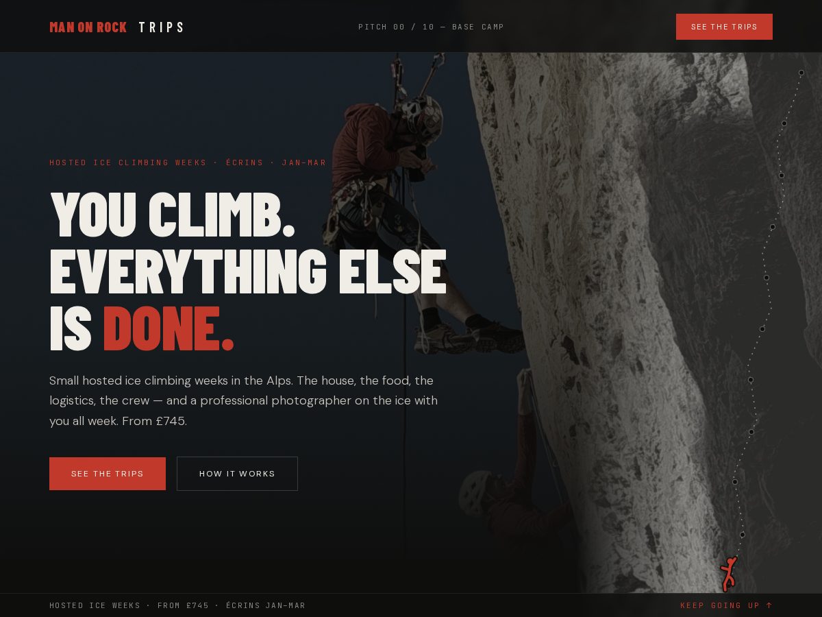 Landing-page snapshot of redpoint.vision