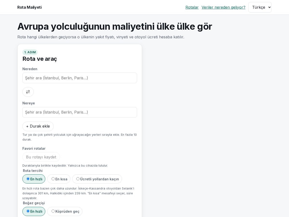 Landing-page snapshot of rotamaliyeti.com