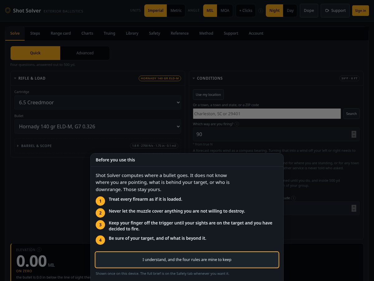 Landing-page snapshot of shotsolver.com