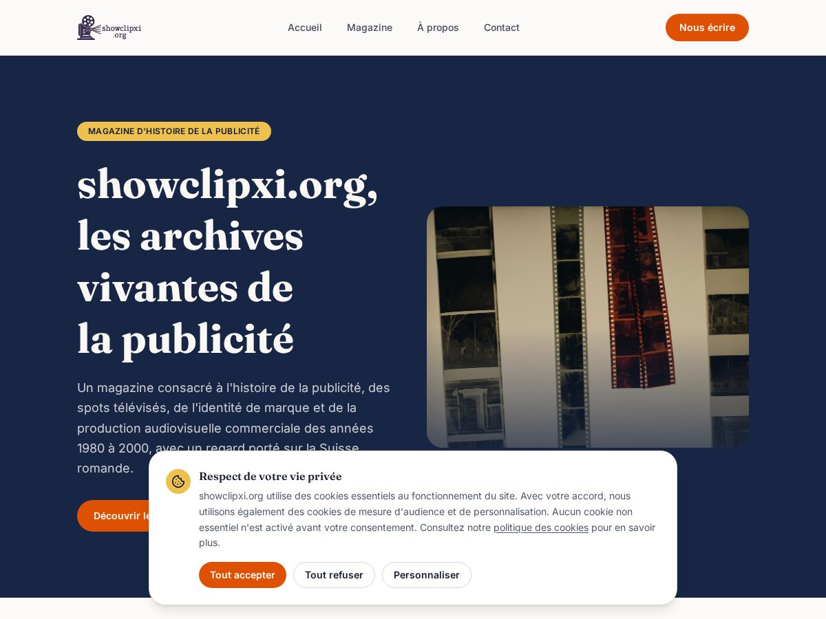 Landing-page snapshot of showclipxi.org