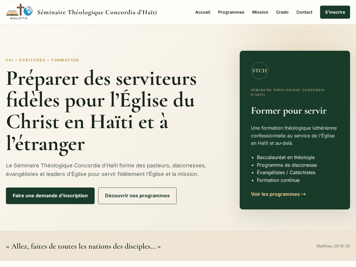 Landing-page snapshot of st-ch.org
