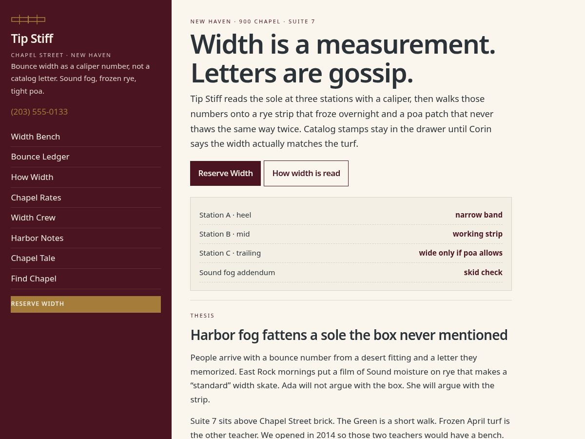 Landing-page snapshot of tipstifflab.shop