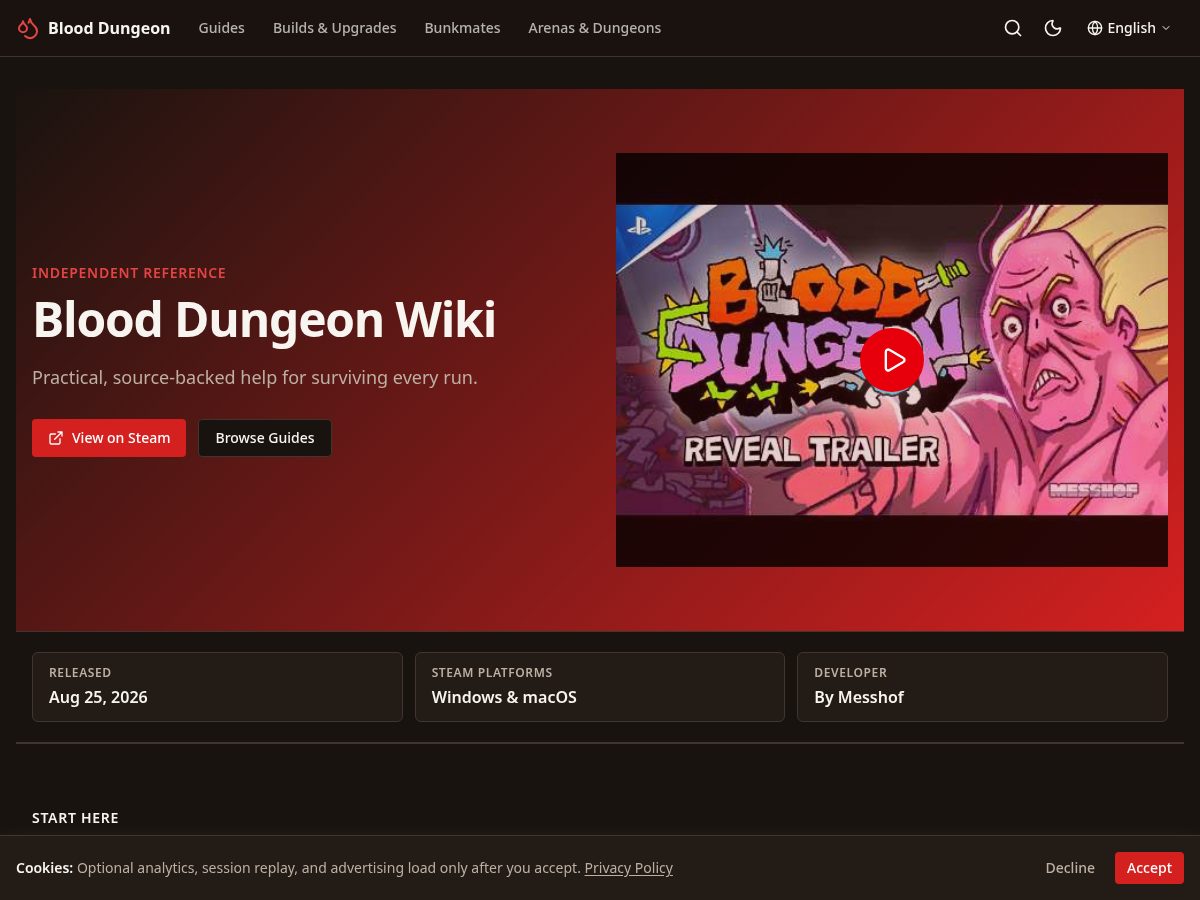 Landing-page snapshot of blooddungeon.sbs