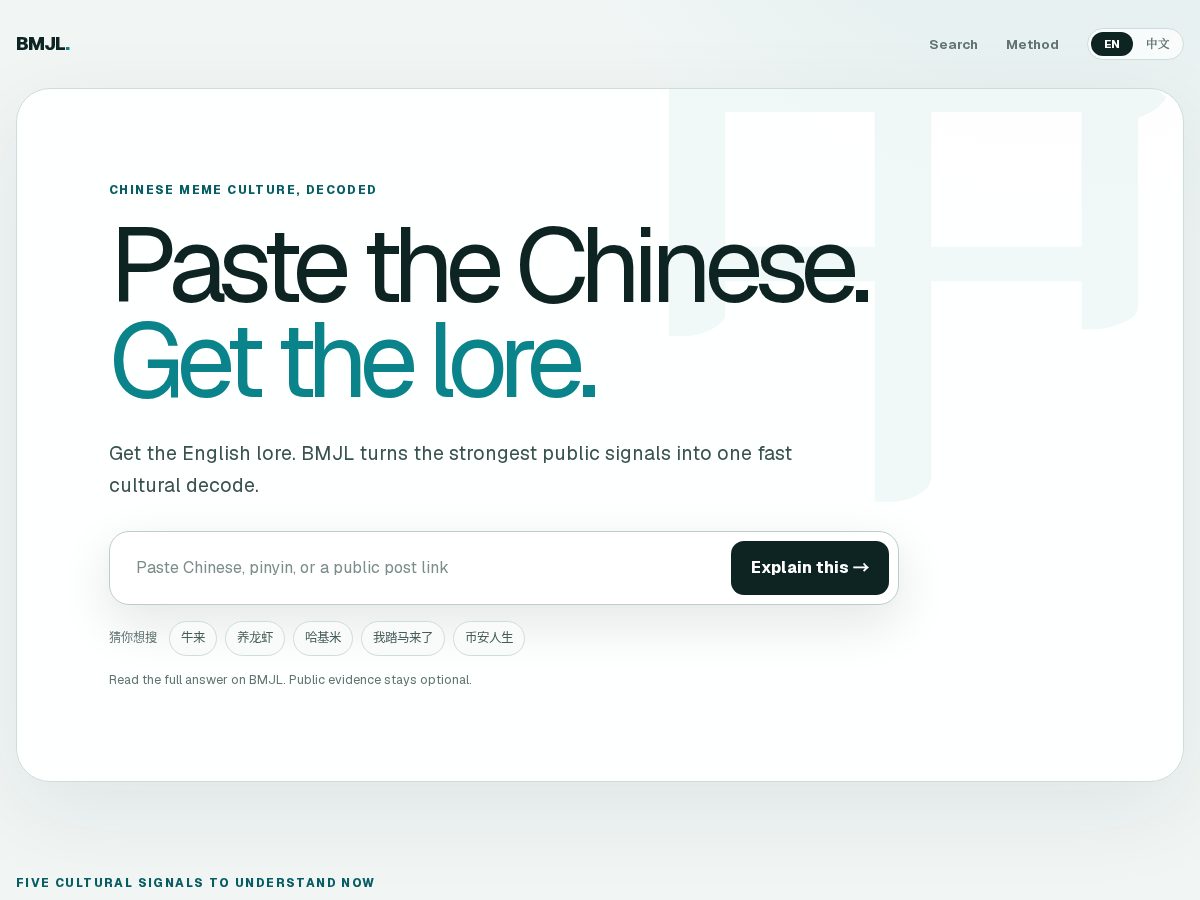 Landing-page snapshot of chinameme.wiki