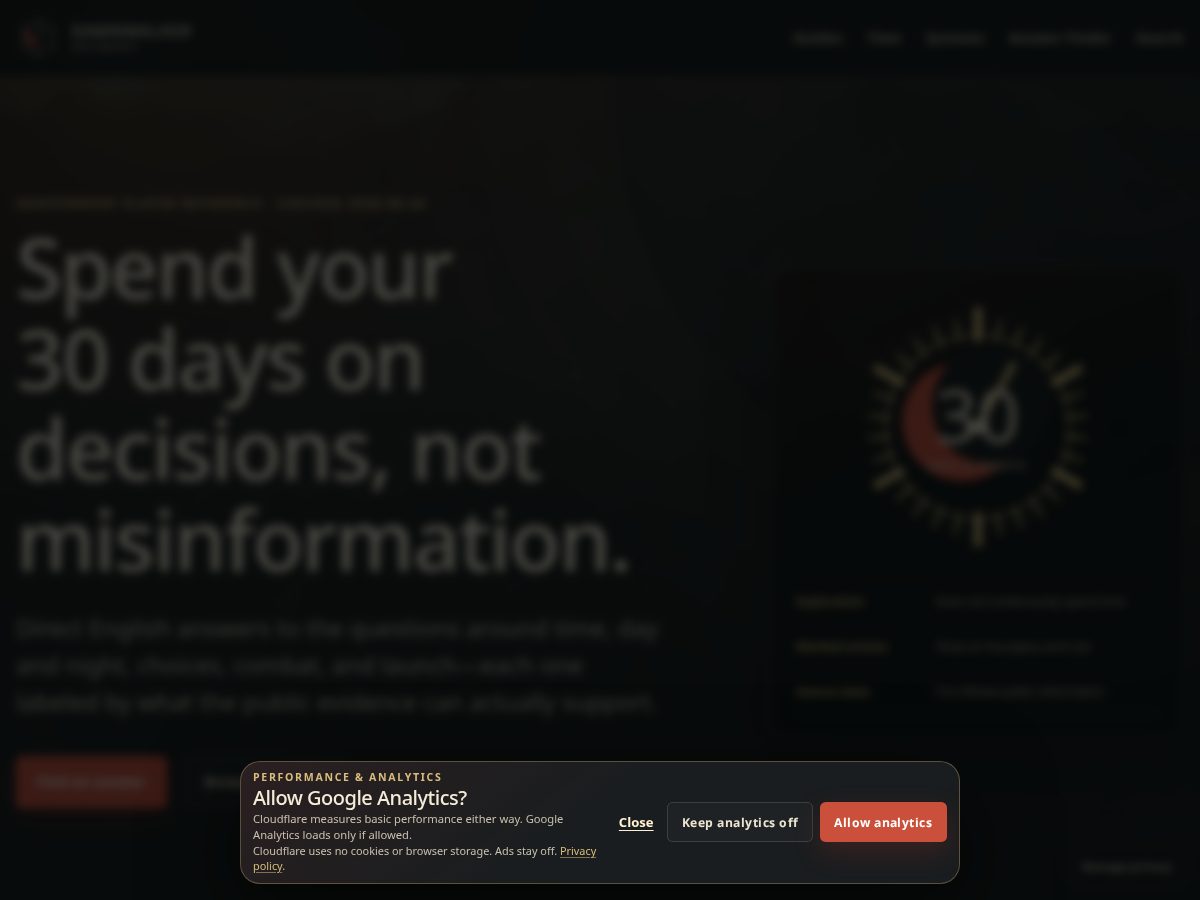 Landing-page snapshot of dawnwalkeranswers.com