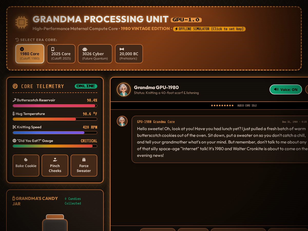 Landing-page snapshot of grandmaprocessingunit.com