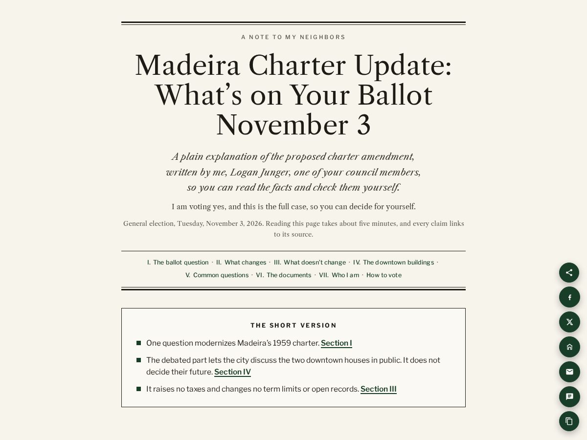 Landing-page snapshot of madeiraexplained.com