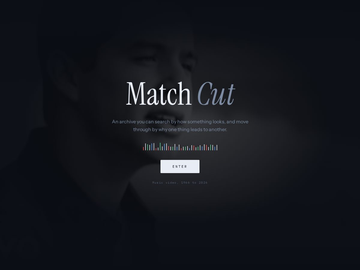 Landing-page snapshot of matchcut.live