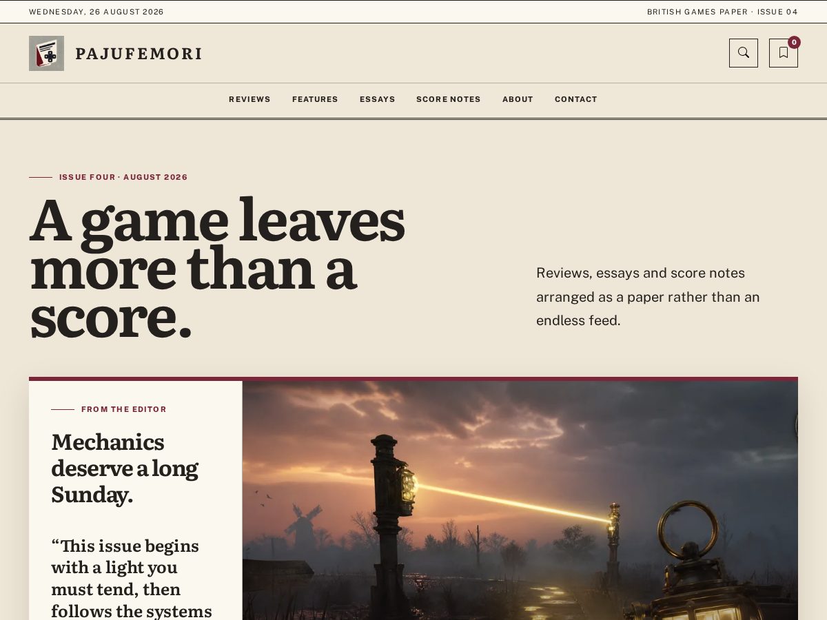 Landing-page snapshot of pajufemori.pro