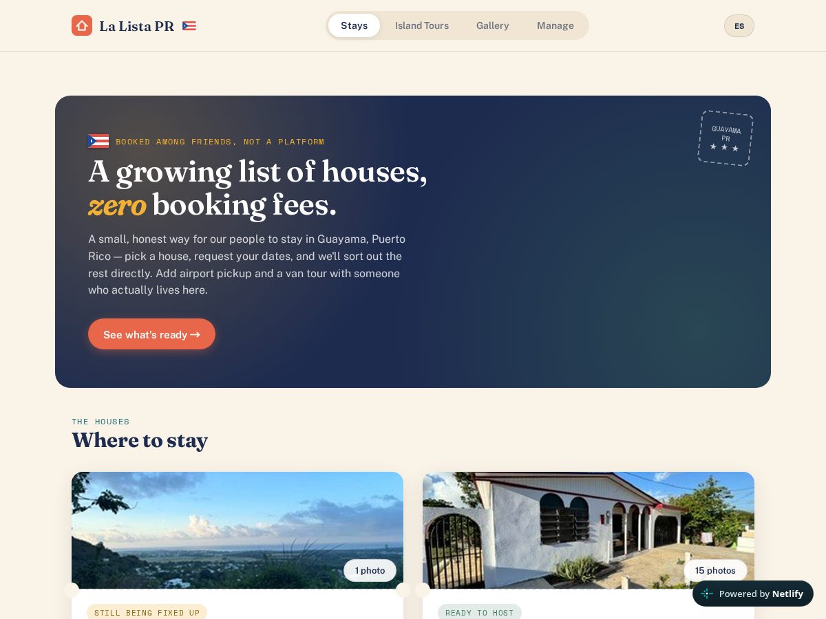Landing-page snapshot of stayguayama.com