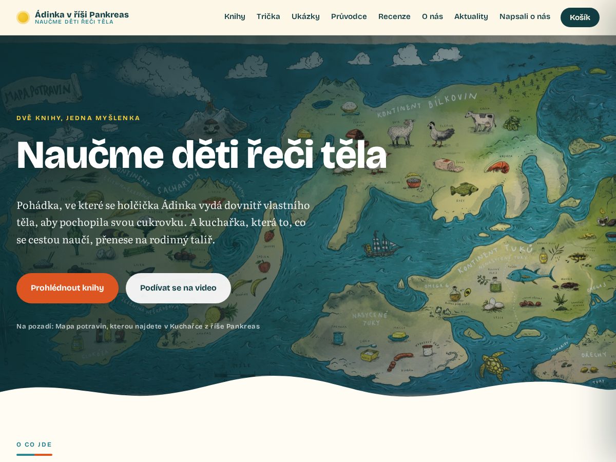Landing-page snapshot of adinka.net