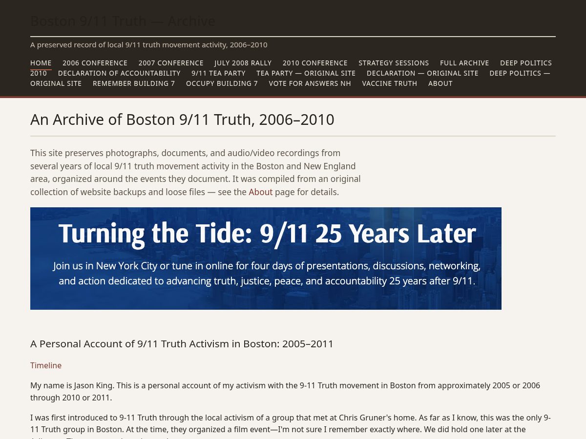 Landing-page snapshot of bt911.org