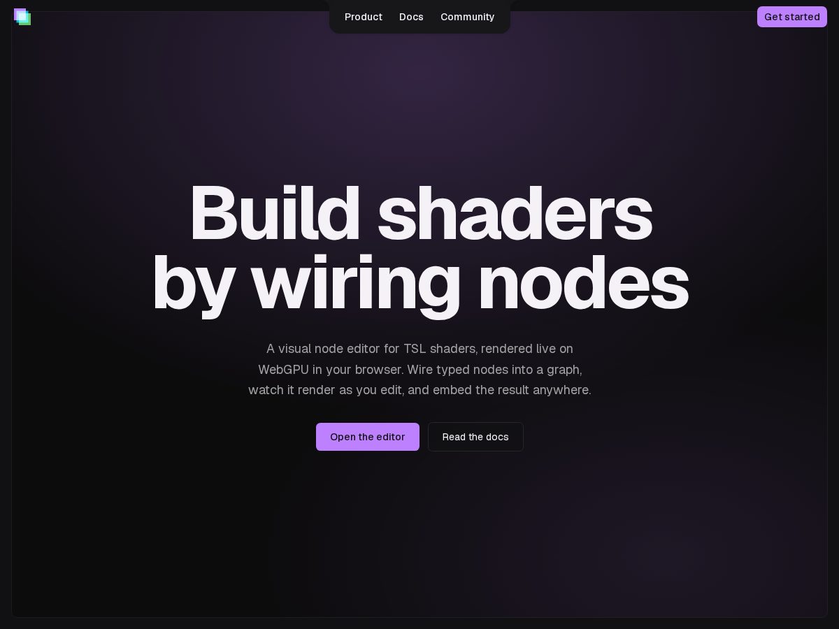 Landing-page snapshot of fluorite.studio