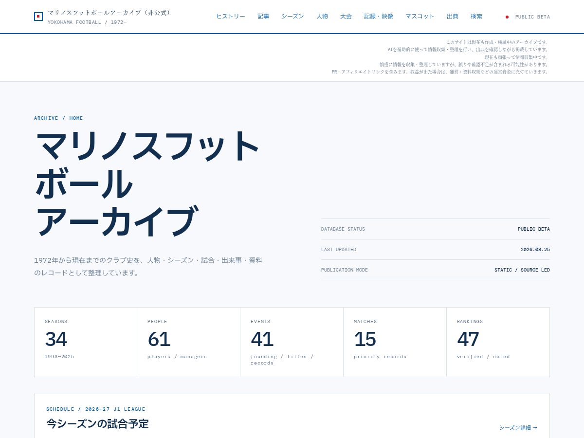 Landing-page snapshot of fm-archive.com