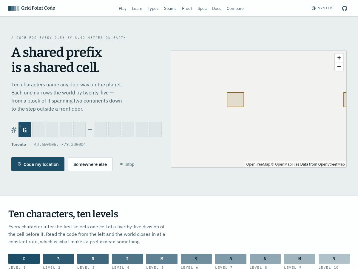 Landing-page snapshot of gridpointcode.com