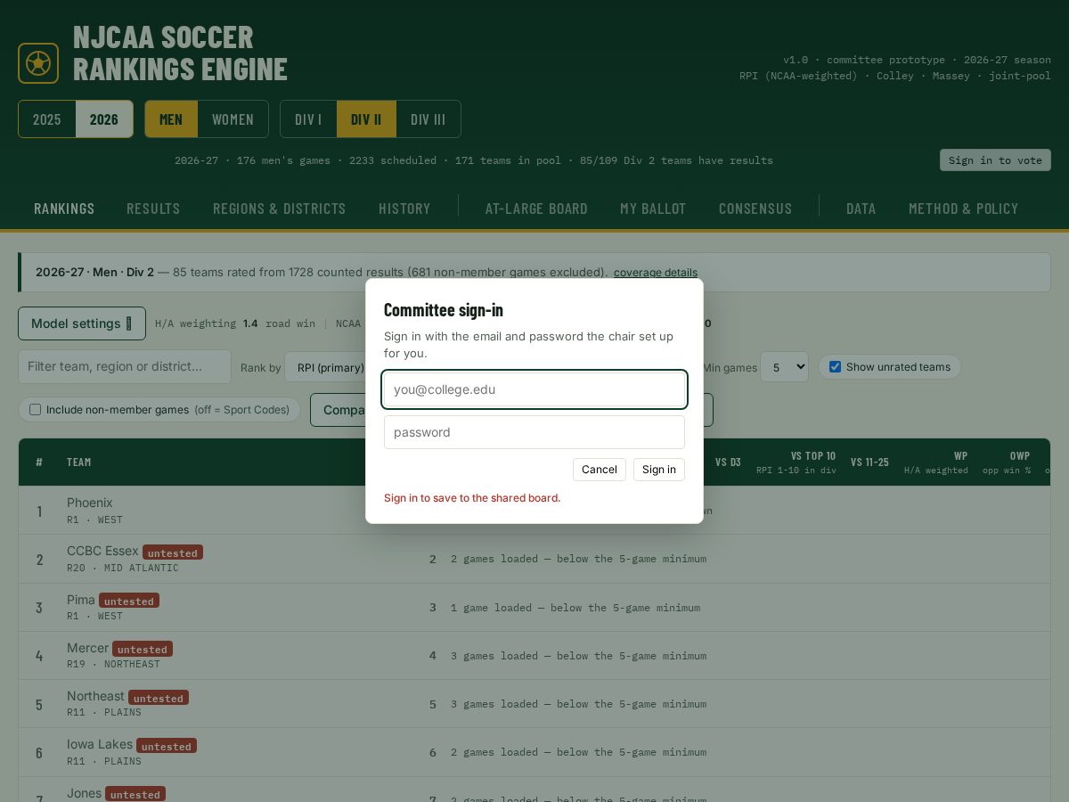 Landing-page snapshot of jucostats.com