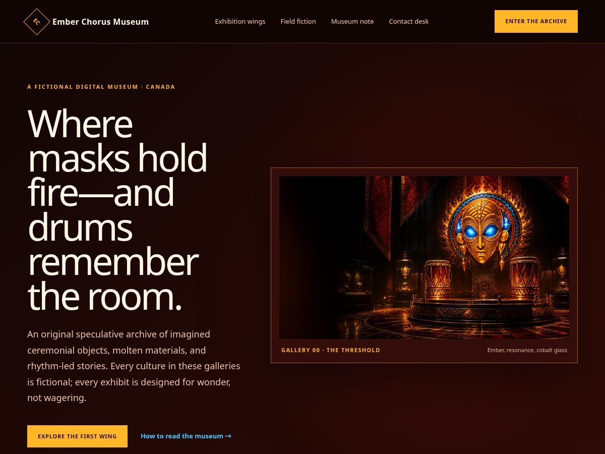 Landing-page snapshot of kaelvornexalis.live