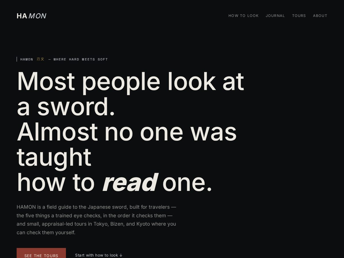 Landing-page snapshot of katana-market.com