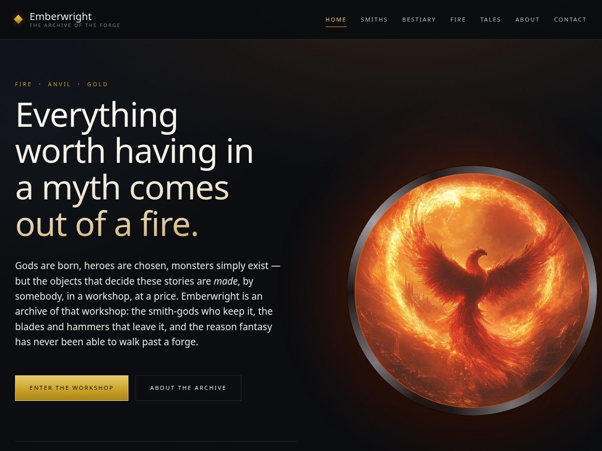 Landing-page snapshot of lymerovandris.site