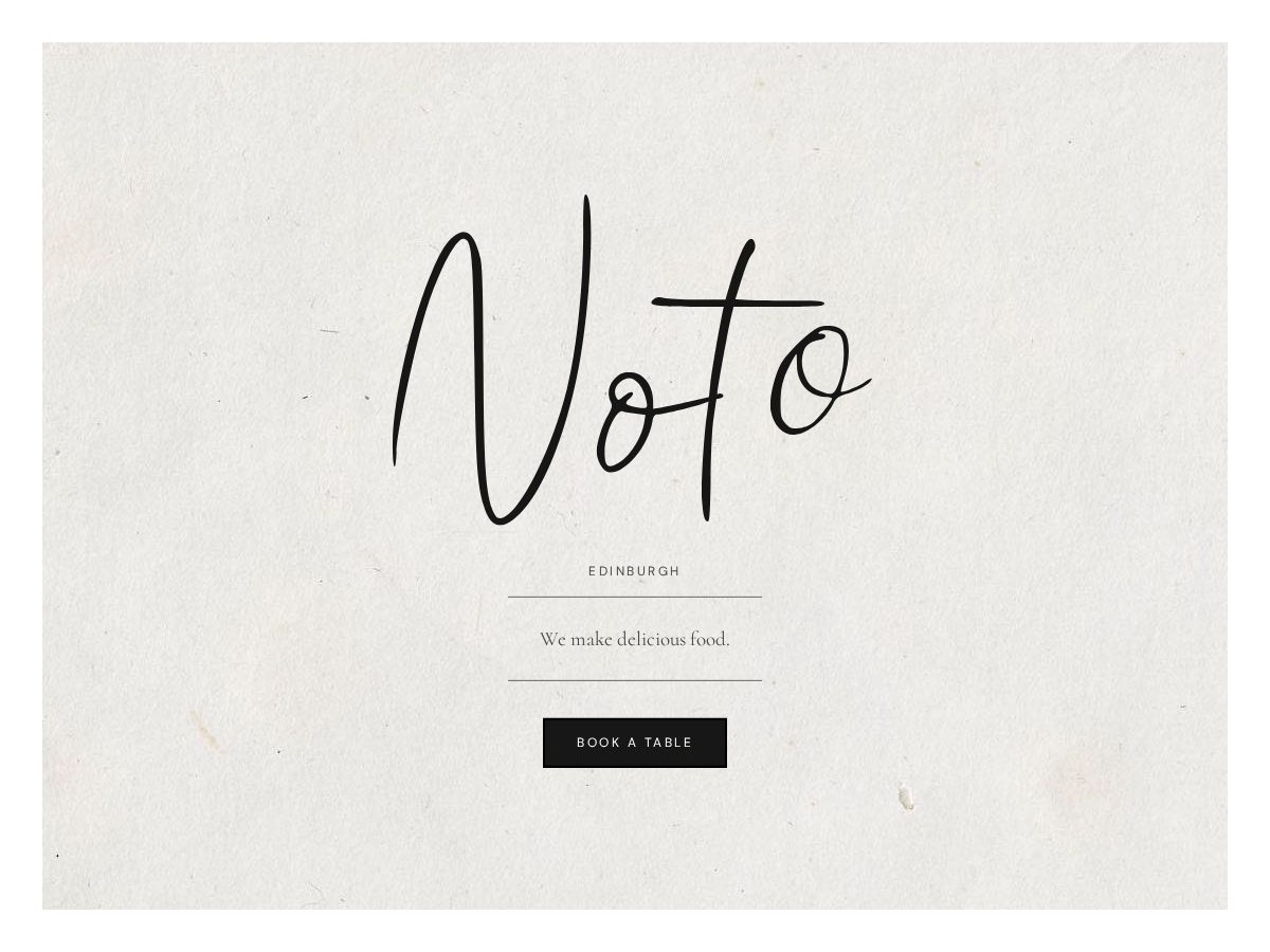 Landing-page snapshot of notoedinburgh.info