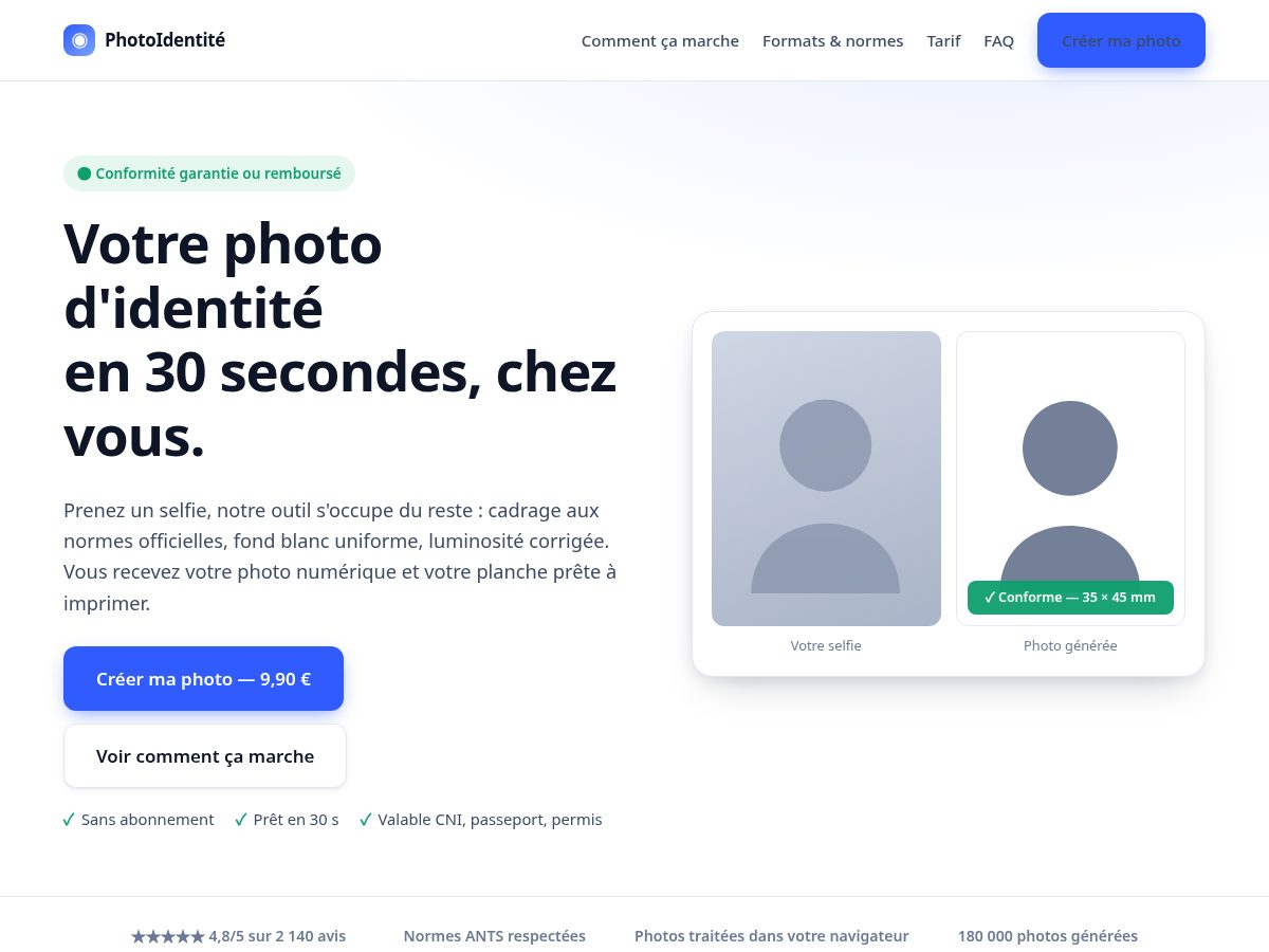 Landing-page snapshot of picturios.com
