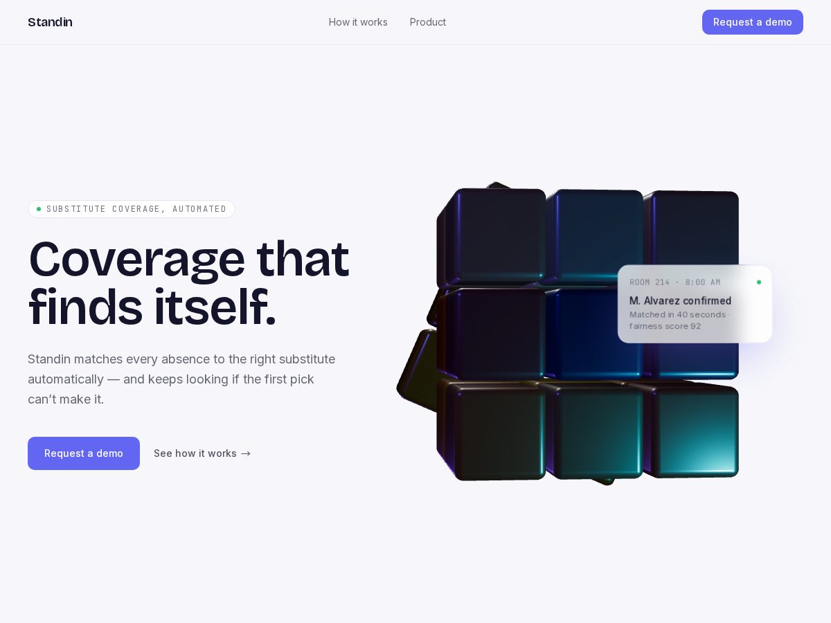 Landing-page snapshot of subngo.app