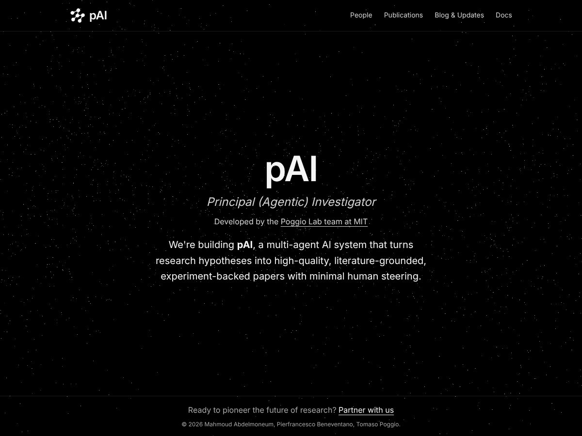 Landing-page snapshot of usepai.xyz