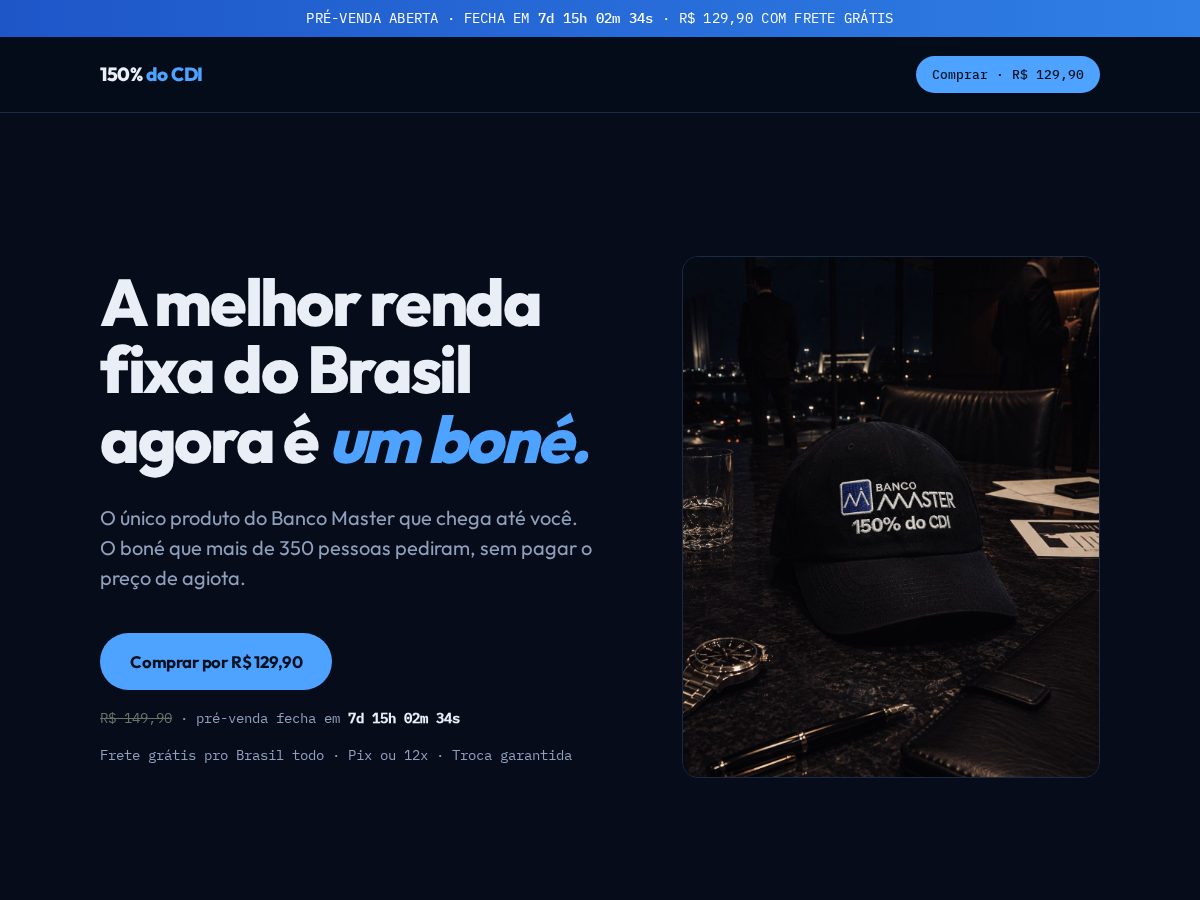 Landing-page snapshot of 150docdi.shop