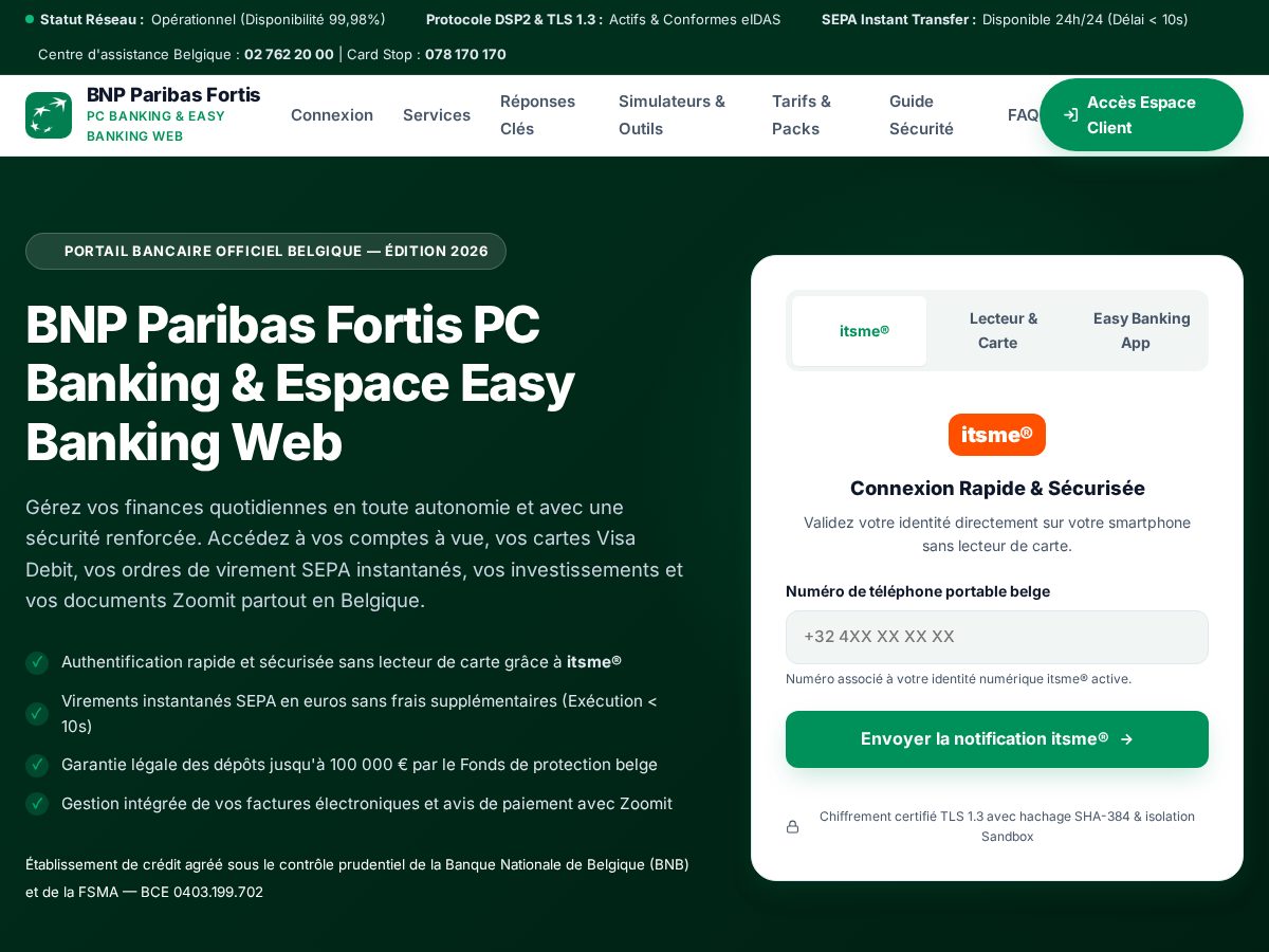 Landing-page snapshot of bnpparibasfortis.org