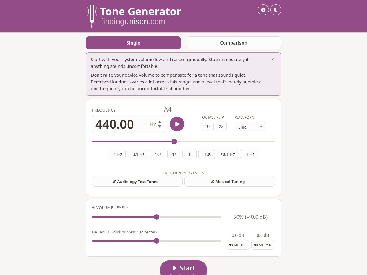 Landing-page snapshot of findingunison.com