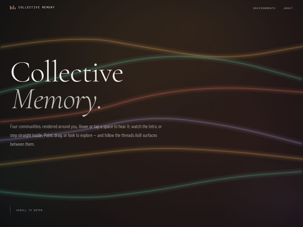 Landing-page snapshot of immersiveknowledge.org