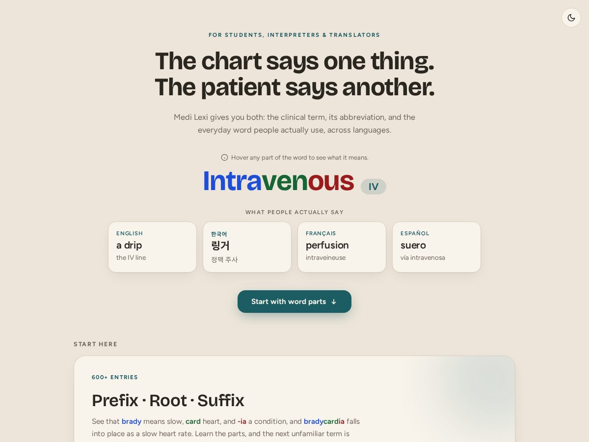 Landing-page snapshot of interlexi.com