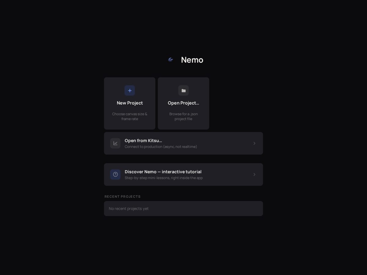 Landing-page snapshot of nemomotion.org