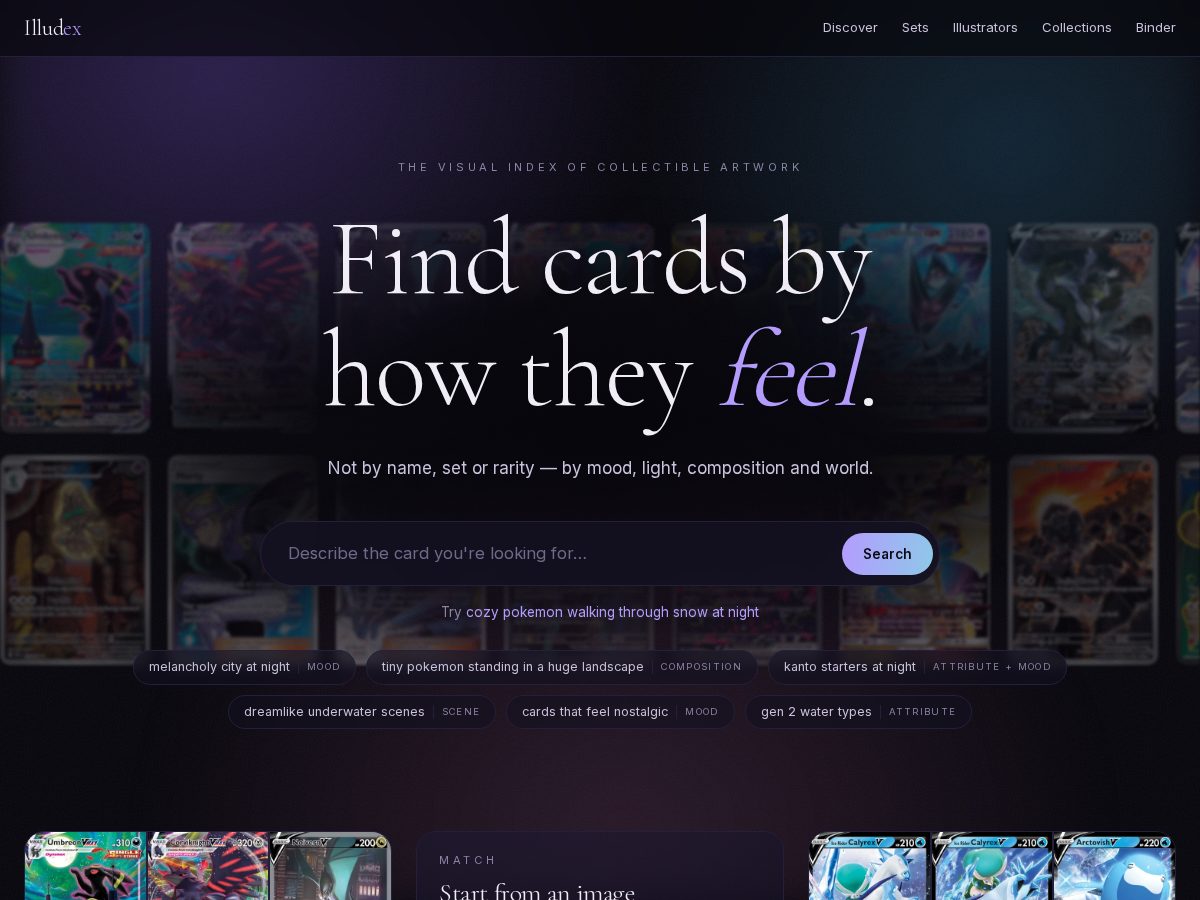 Landing-page snapshot of illudex.com