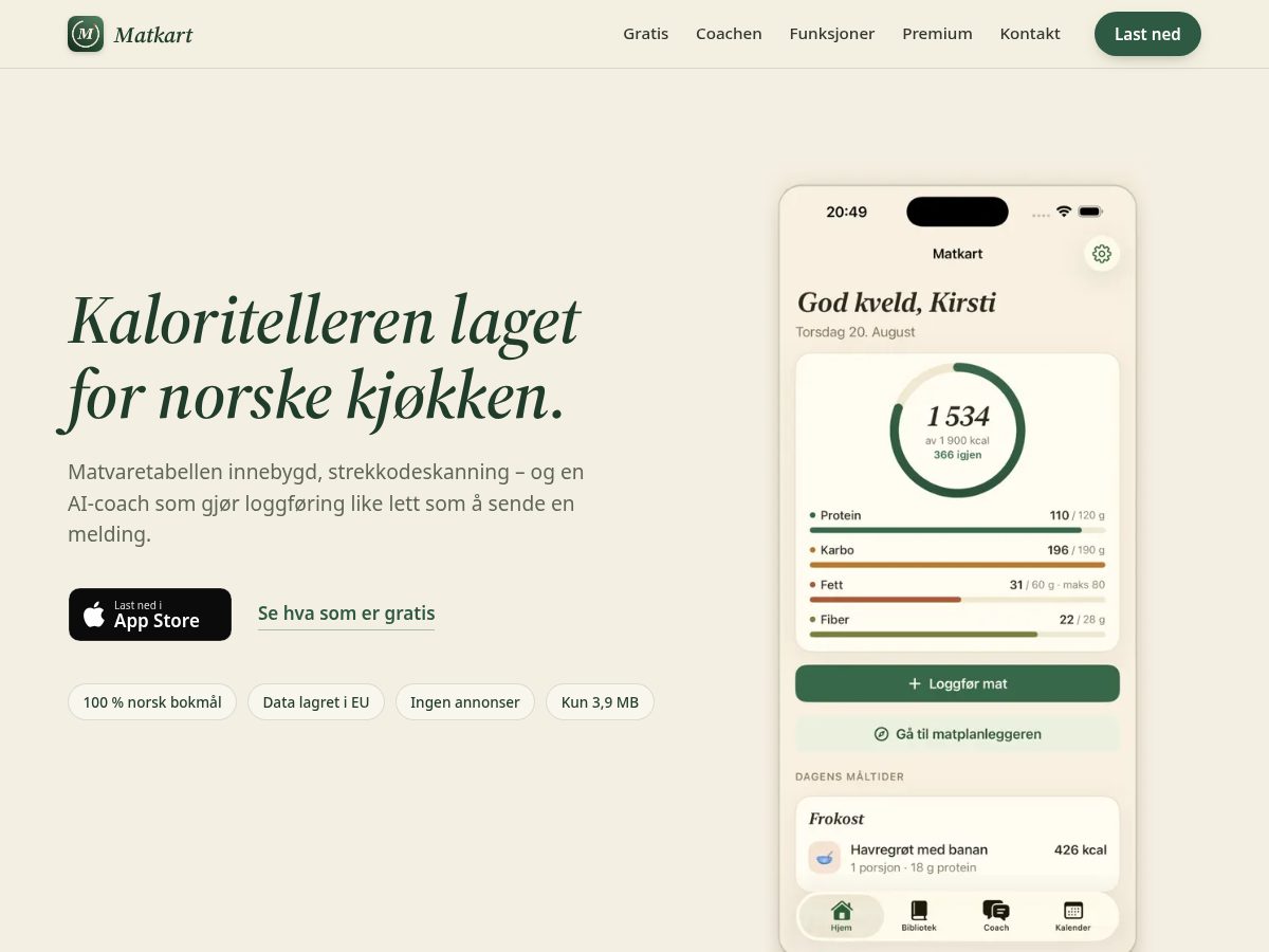 Landing-page snapshot of matkart.app