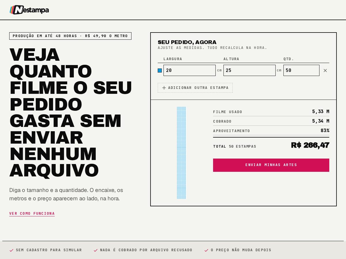 Landing-page snapshot of nestampa.cloud
