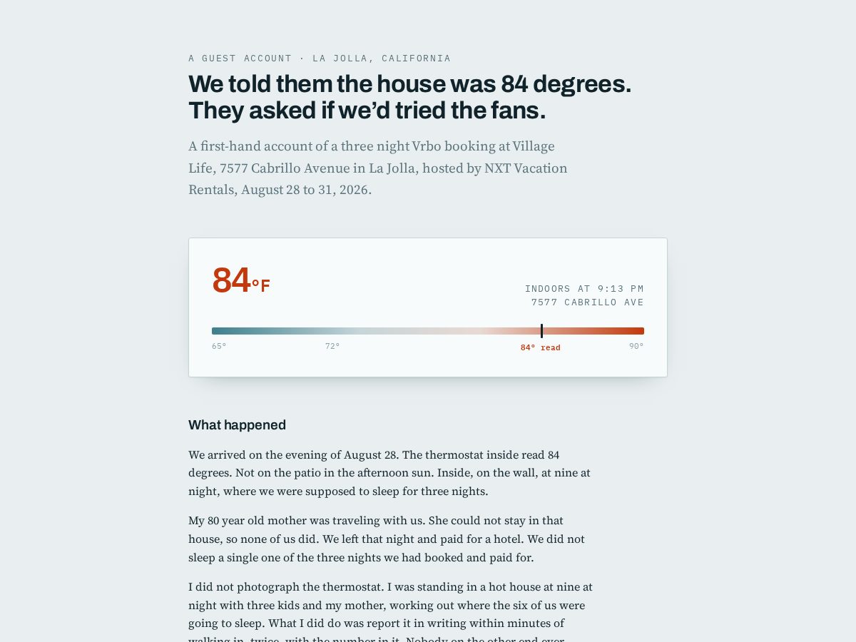 Landing-page snapshot of nxtvacationrentalsreview.com