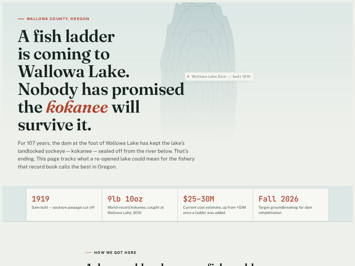 Landing-page snapshot of wallowakokaneewatch.org