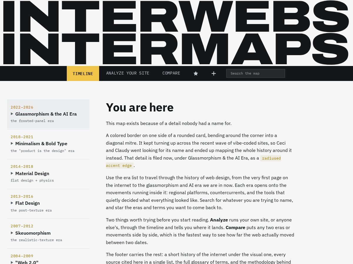 Landing-page snapshot of websmaps.com