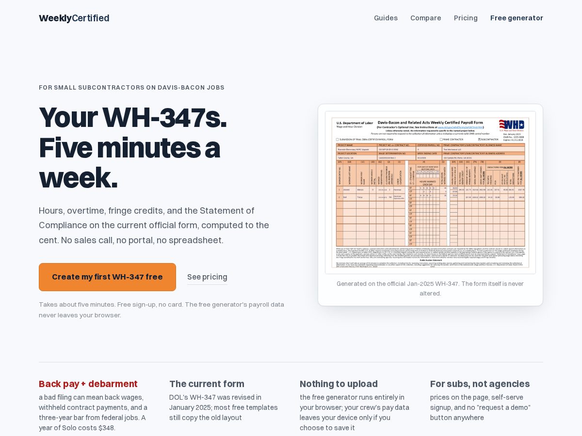 Landing-page snapshot of wh347.app