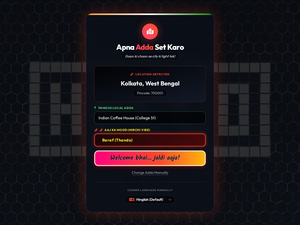 Landing-page snapshot of addabazi.online