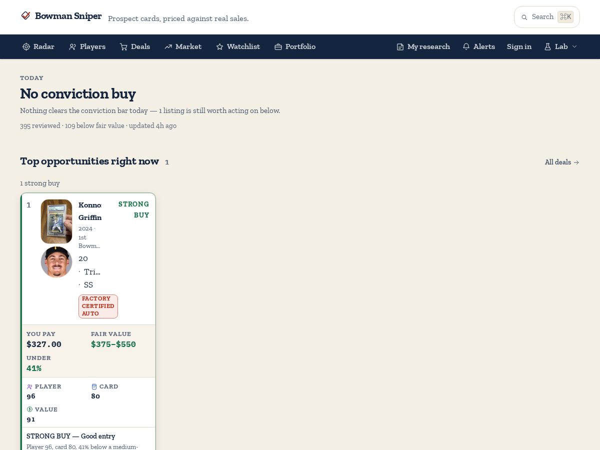 Landing-page snapshot of bowmansniper.com